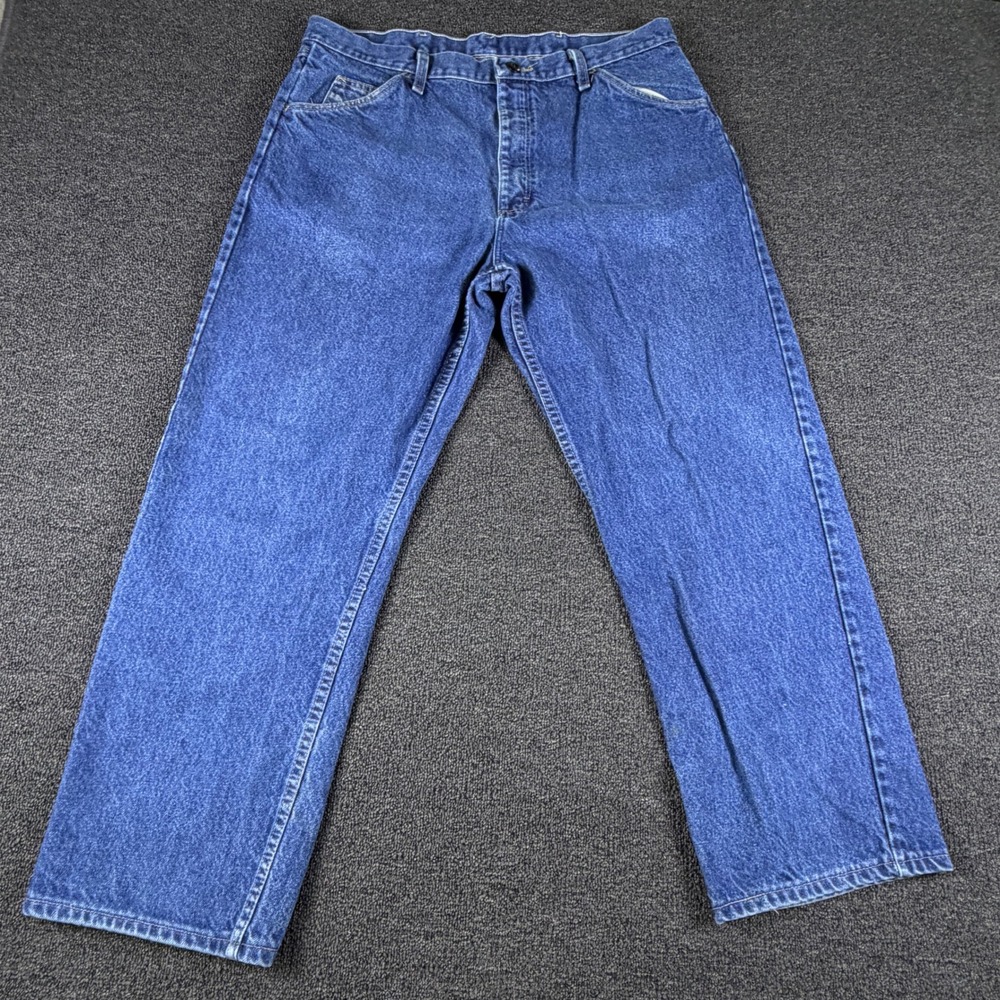 Bulwark FR Jeans Mens 38x31 (Fits 36x27) PEJ4DW6 Blue Flame Resistant Workwear